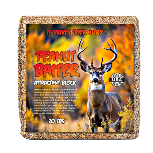 Peanut Baiter Deer Attractant 20 LBS Block